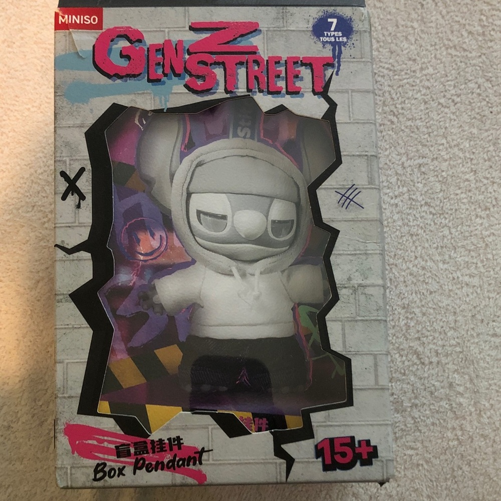 Miniso Gen Z Street Box Pendant